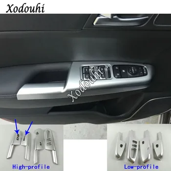 

Car sticker styling inner door window glass switch panel cover trim lift frame armrest handrail For Kia Sportage KX5 2019 2020