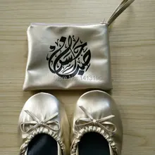 Usaful дизайн леди портативный складной балетки карман для водителя