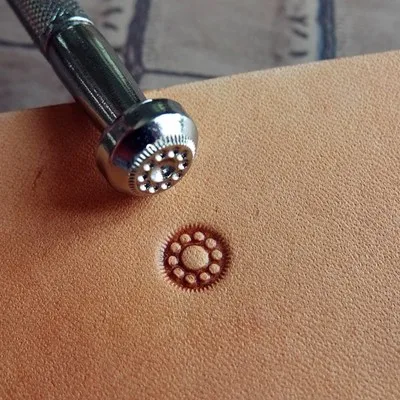 Diy Кожа Гравировка Инструменты ремесло сплав Металл инструменты цветок бутон