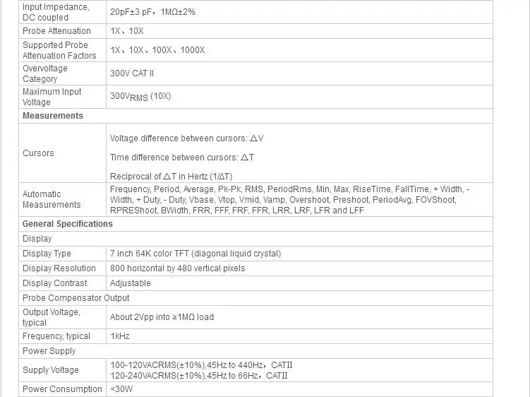 Hantek Осциллограф DSO4254C dgial lcd USB Ручной Osciloscopio 4 канала 250 МГц 1GS/s частота образцов лучше, чем DSO5102P