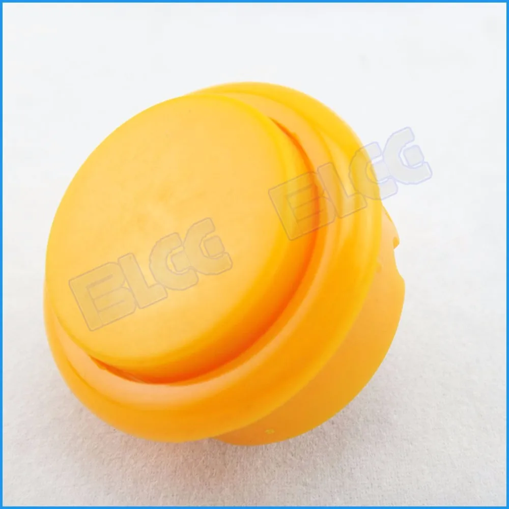 10 шт./компл. 30 мм аркадная Кнопка встроенный микропереключатель DIY кнопки(4 цвета