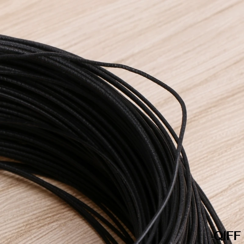 40 м сад покрытием черный твист провода веревки рулон растение поддержка ремень кабели May06