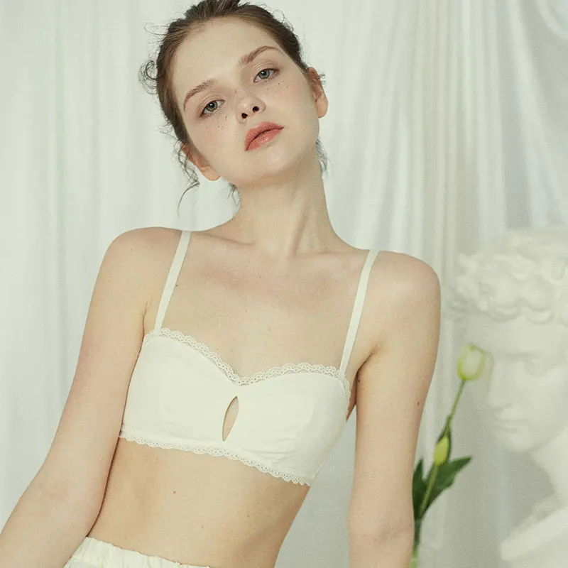 

Wriufred Lace Comfort Wire Free Bras Girl Half Cup Sexy Lingerie Push Up Bra Women Bralette Fashion Female Large Size Bra Weddin