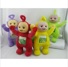 1Pcs 33cm Teletubbies Baby toys plush Dolls 3D Export US toy for Kids Christmas gifts Children gift TV Doll free shipping