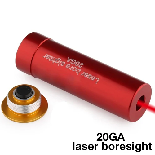 Laser Bore Sighter 20 GAUGE 20GA Gauge Cartridge Red Laser Sight