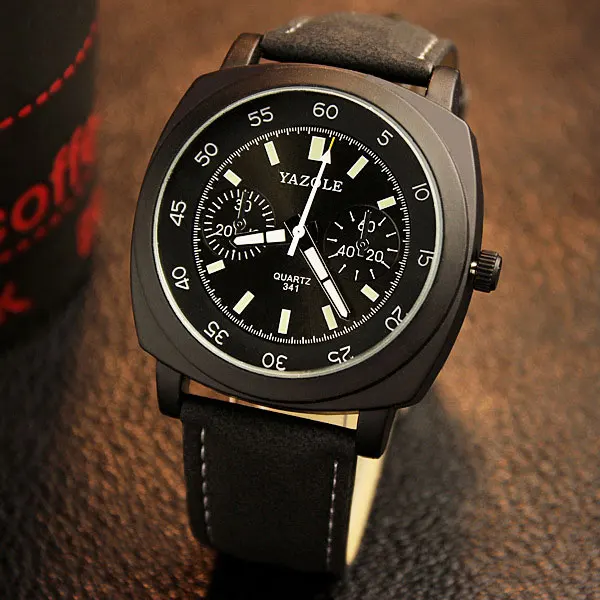 YAZOLE Wristwatch Sport Style Wrist Watch Men Top Brand Luxury Famous Male Clock Quartz Watch for