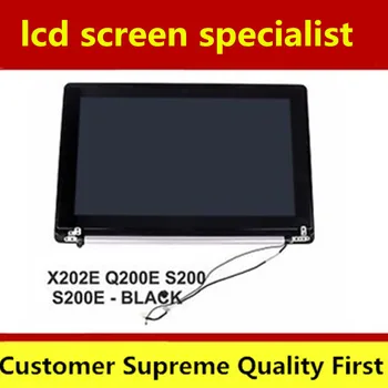 

Original Laptop Assembly For ASUS S202 X202 X202E S200 S200E Q200E Upper half sets LCD and Touch screen