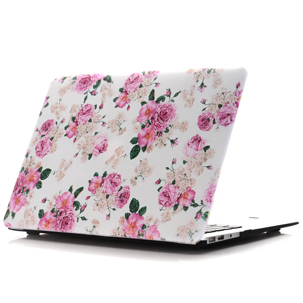 Flower Laptop Case Computer Protective Cover for Macbook Air Pro Retina