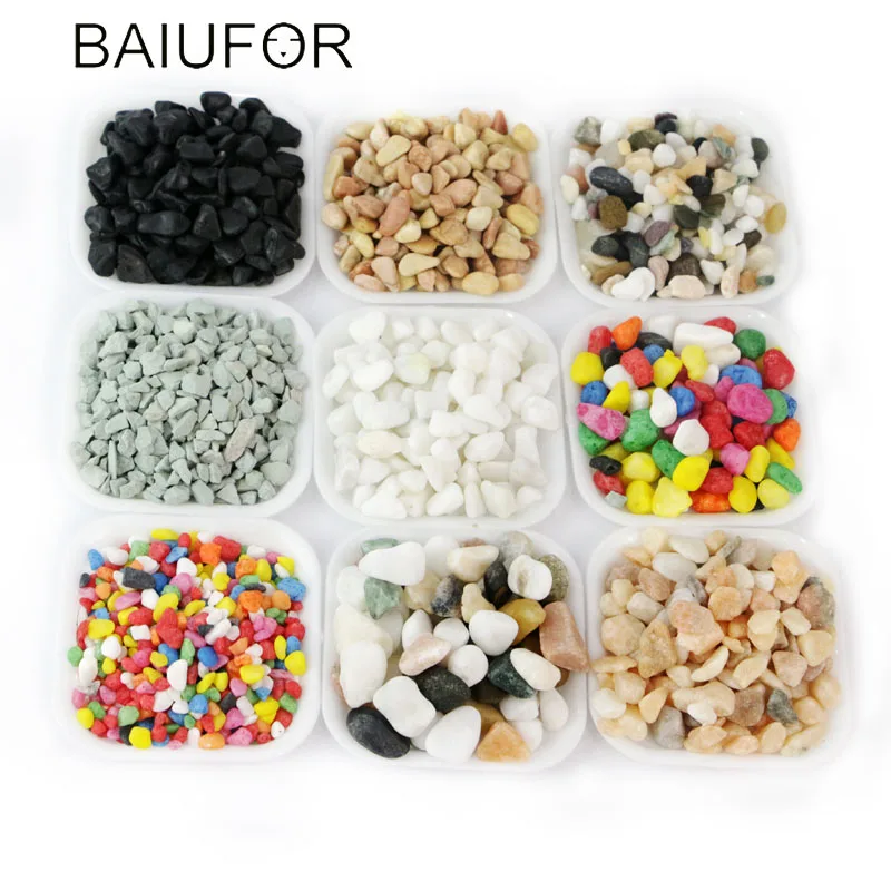 

80g Micro landscape Mini Stone Sand Aquarium Fairy Garden Figurine Miniatures Terrarium Ornament Resin Crafts DIY Home Decor