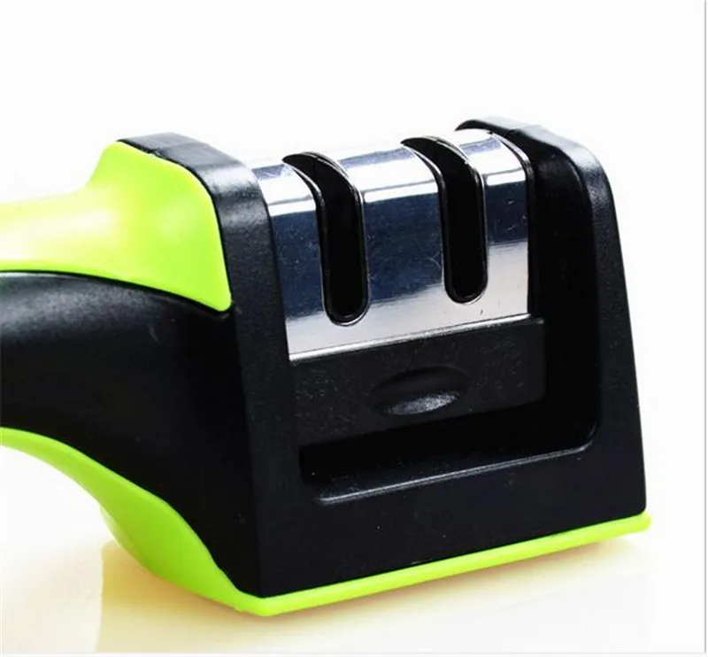 Sharpeners,Two Stages Diamond/Ceramic Kitchen Knife Sharpener/Sharpening Stone Household Sharpener Kitchen Knives Tools