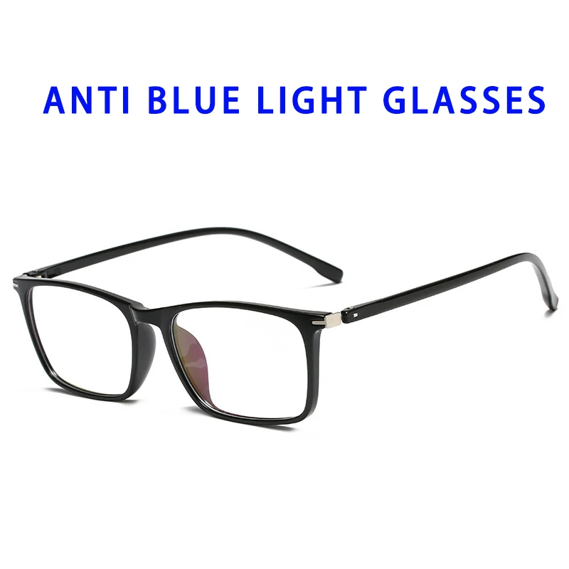 

TR90 Square Computer Goggles Anti Fatigue Radiation-resistant anti blue light glasses Glasses Frame Eyeglasses oculos