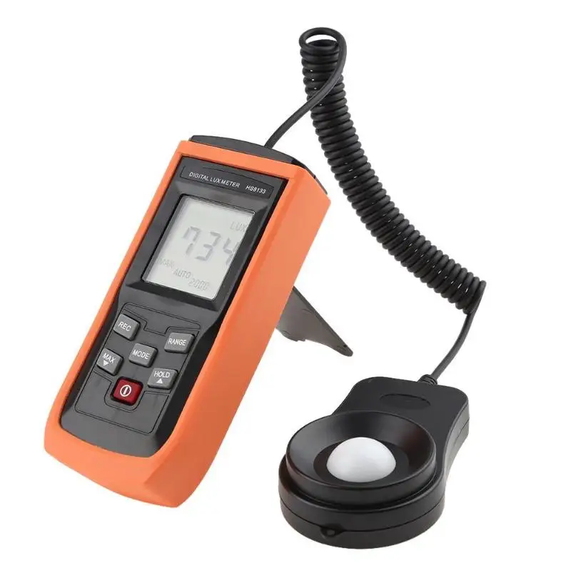 

LM8133 Digital Light Meter Illuminometer 200000 LUX Meters Lux/FC Meter Luminometer Sunshine Photometer Light Luxmeter Meters