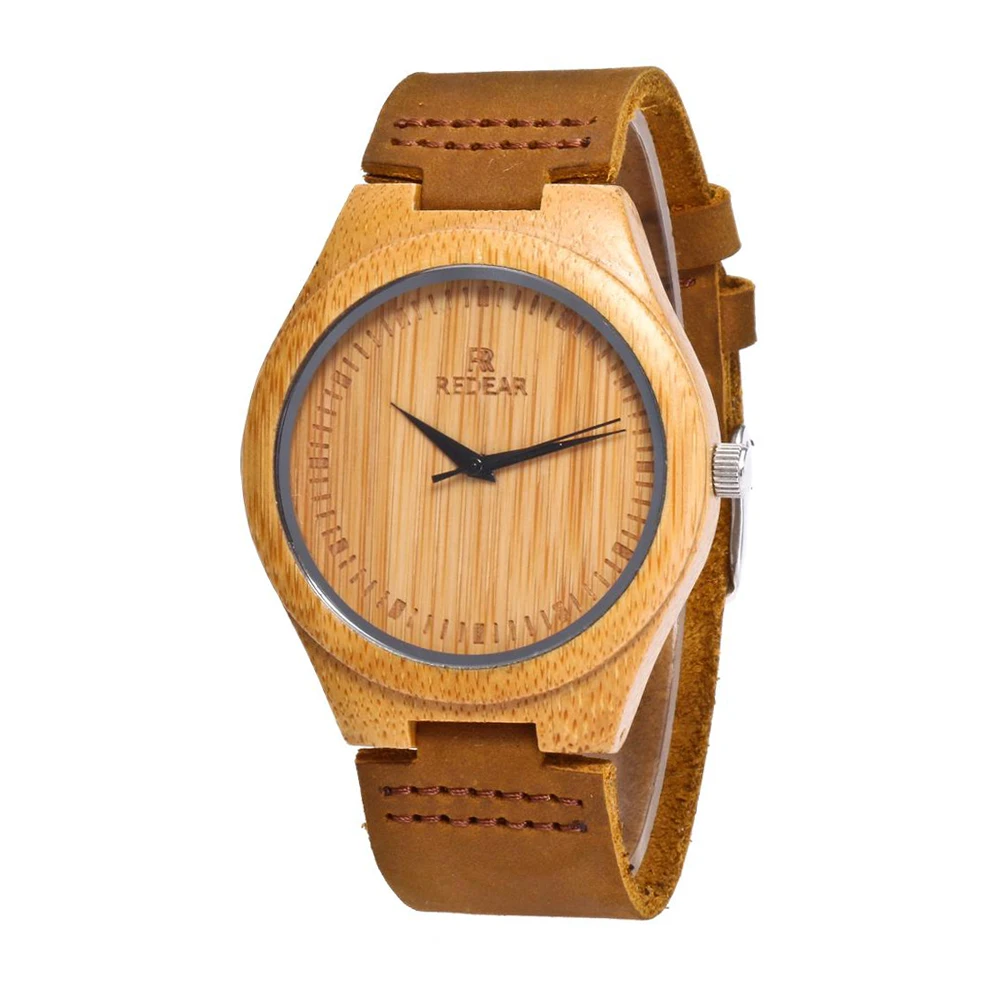para Homens Handmade Casamento Banda Quartzo Relógio