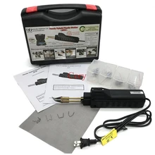 1 шт. Горячие степлеры для пластиковых ремонтных инструментов 220 в автомобильный бампер сварной Комплект сварочный пистолет бампер обтекатель авто инструмент для тела