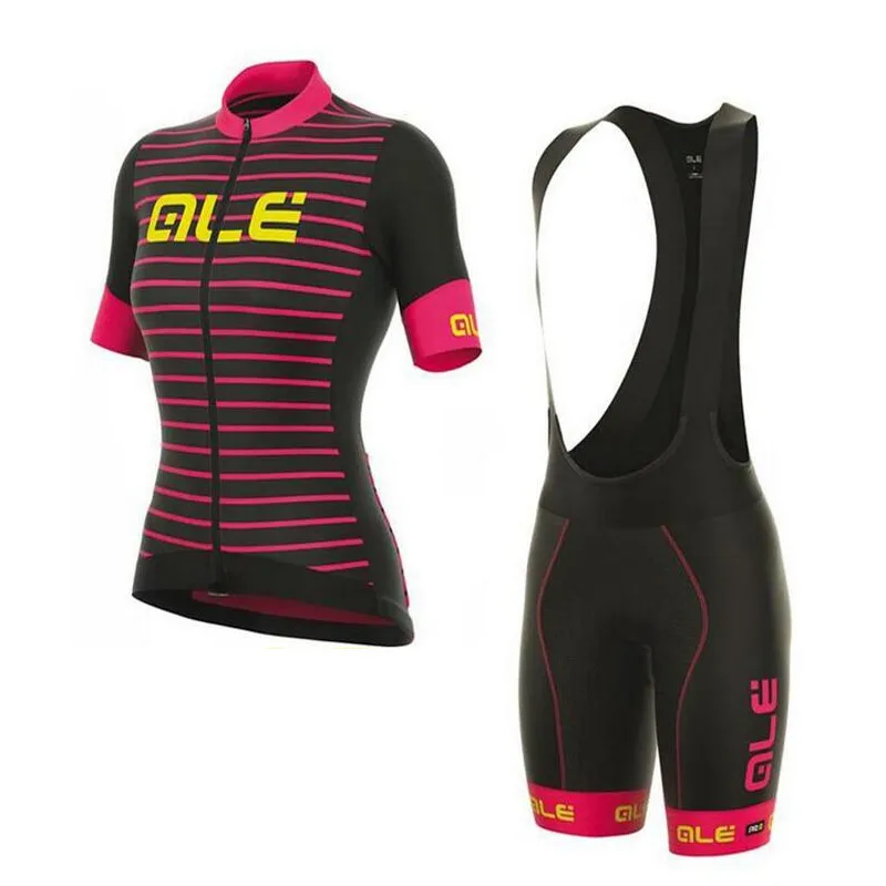 Women's 100 Breathable Cycling Jersey 2018 ALE Summer Racing Bicycle