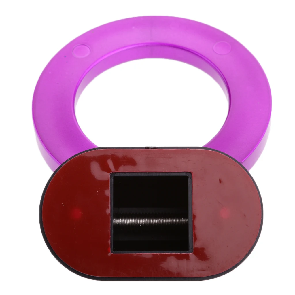 Racing Tow Hook Ring for Car SUV Front Rear Bumper Decoration ONLY ABS Plastic Apply Onto Bumper