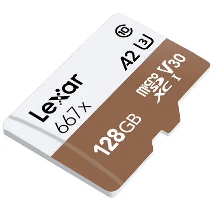 Lexar 667X Micro sd карта 128 Гб карта памяти MicroSD XCUHS-I карта SD/TF мини-вспышка для телефона carte memoire U3 4K