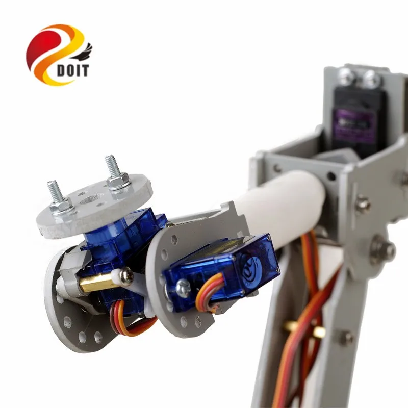 Официальный DOIT 6DOF контролируемых 6-осевой параллельно-механизм лазерная резка акрила рука робота DIY PalletPack рукоятка промышленного робота