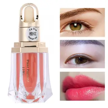 

Pigment Semi-permanent Natural Plant Tattoo Ink Lip Eyebrow Eyeliner Tattoo Pigment Longlasting Ink Eyebrow Mascara s