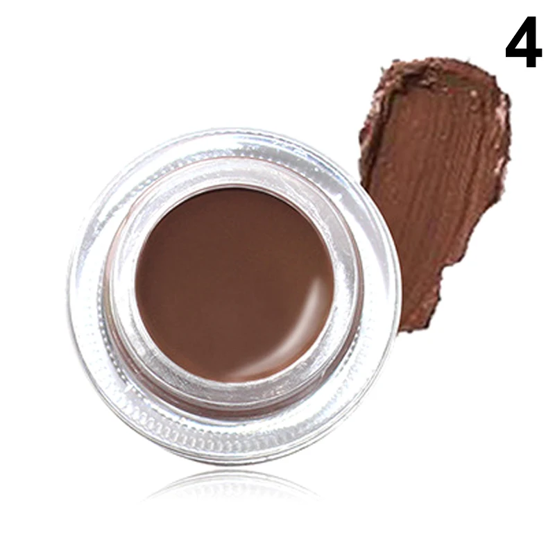 4 Профессиональный гель для бровей High Brow Tint Eye Brow Gel с кистью для макияжа, инструменты для красоты JIU55 - Цвет: 4