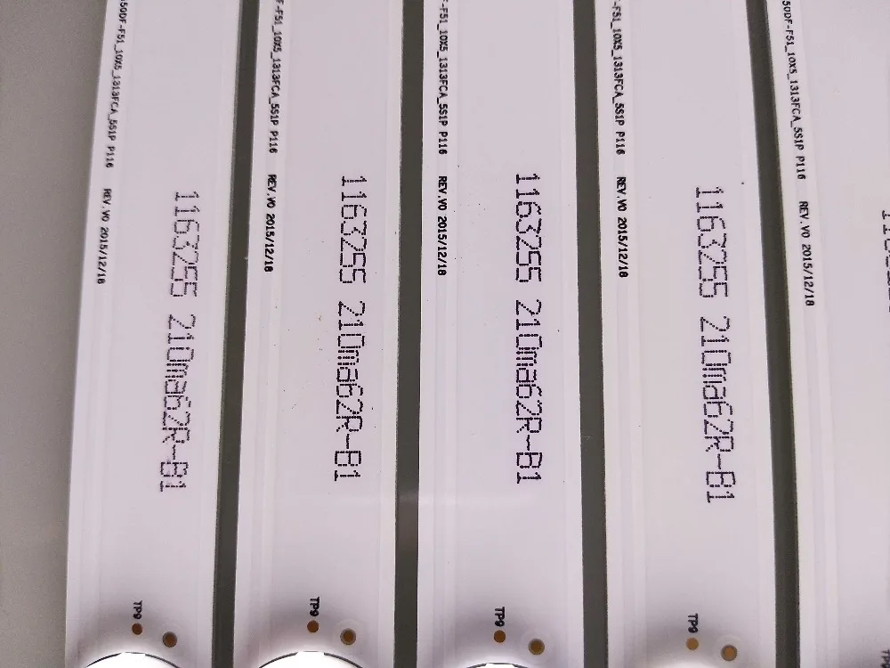 10 шт. * 5 светодиодных лент для подсветки Hisense 55 дюймов TV LED55EC520UA HISENSE HD550DF F51 10X5 1313FCA