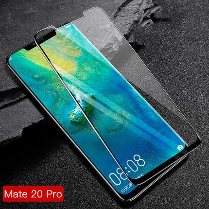 Полное покрытие для huawei mate 20/mate 20 Pro ультратонкий 9H закаленное изогнутое стекло защитная пленка HD на mate 20 - Цвет: Mate 20 Pro