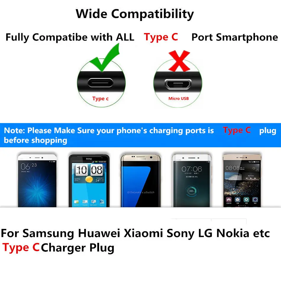 Быстрое зарядное устройство для huawei mate 20 pro P20 Lite Honor play V20 Nova 4 type C кабель для Xiaomi mi 8 lite mi x 3 Max 2 F1 5S Plus