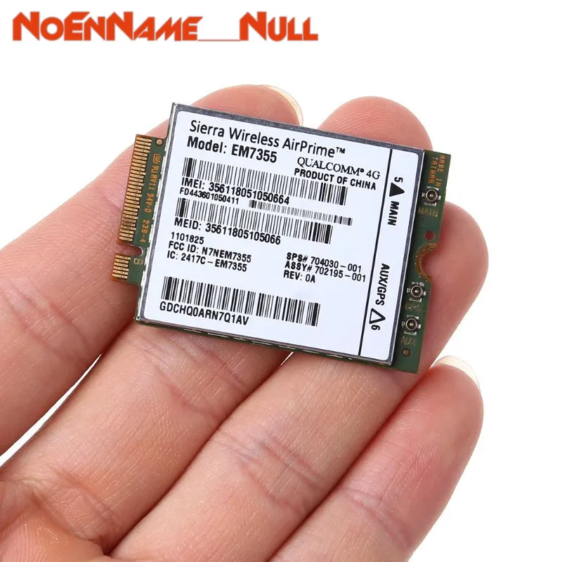 Añadir Tarjetas WWAN tarjeta inalámbrica WIFI Sierra para HP LT4111 EM7355 Gobi5000 4G LTE Modual NGFF M.2 HSPA WCDMA dropshipping. exclusivo.
