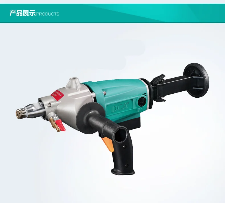 Water drill Concrete air conditioner punching hand-held drilling machine Hydroelectric drilling machine