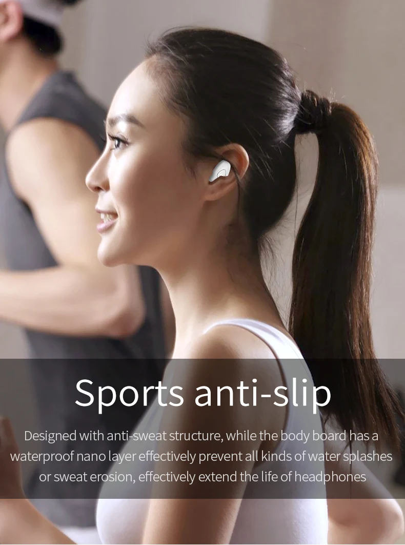 Mini Bluetooth Earphone Headset Wireless Sport IPX5 Waterproof Earbud Hands-free Fone De Ouvido Sweatproof For Car Driving Phone