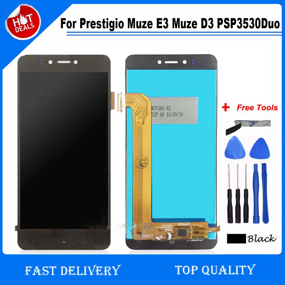 imágenes para 5.3 "Para Prestigio Muze D3 PSP3530DUO LCD Display + Touch Screen Reemplazo Digitalizador Asamblea imágenes para 5.3 "Para Prestigio Muze D3 PSP3530DUO LCD Display + Touch Screen Reemplazo Digitalizador Asamblea