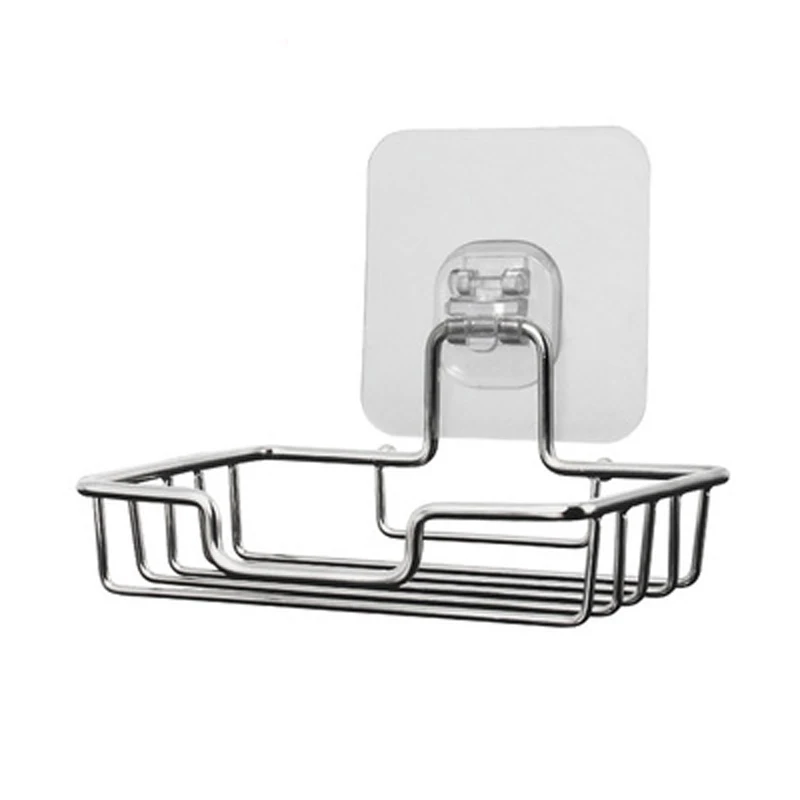 

Space Bathroom 304 Stainless Steel Soap Hanger Buckle Hook Shelf Shower Shampoo Shelves Washroom Storage Organizer Holder