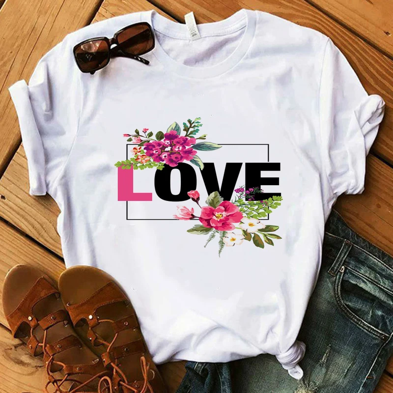 Vogue Для женщин футболка составляют Коллекционная губная помада футболка с морским побережьем хлопок летняя рубашка леди птица сова футболка с принтом