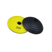 

3 inch 4 inch Bowl Diamond convex Polishing Pad for marble granite terrazzo stone