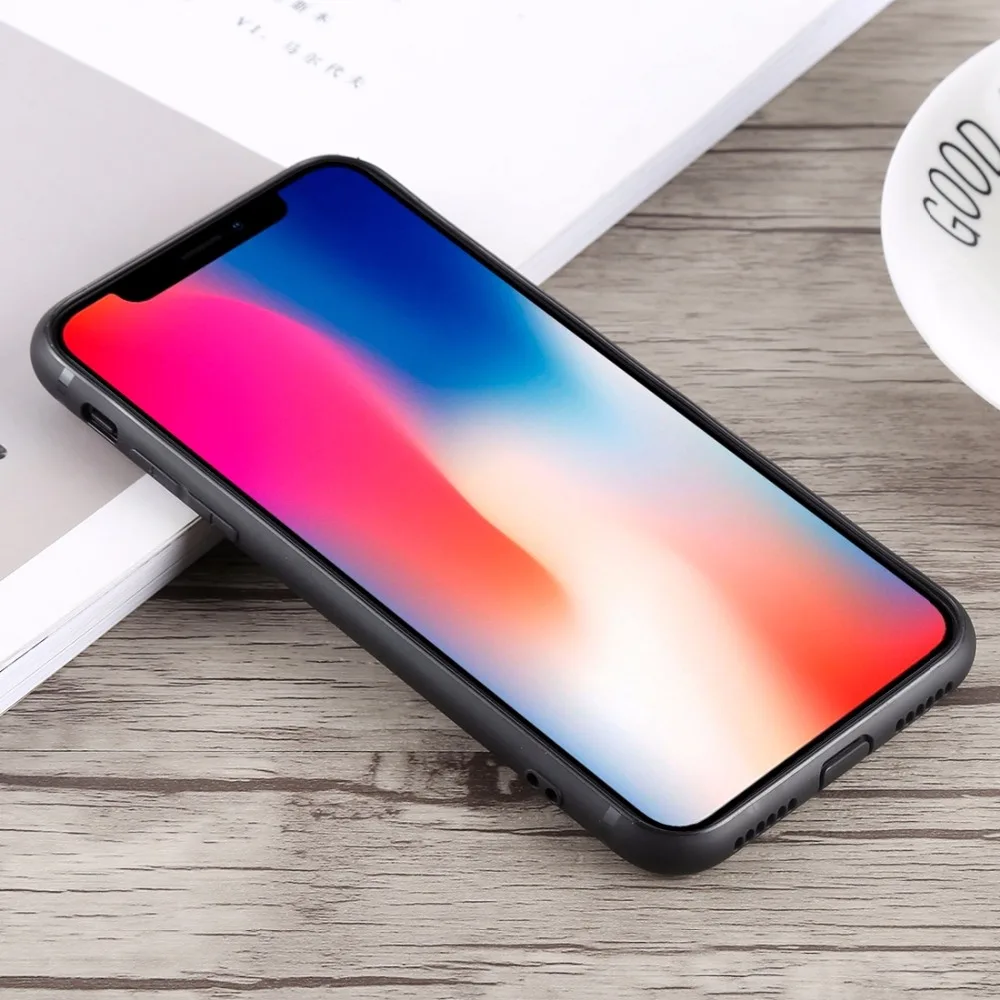 Для iPhone X 2 в 1 Dual SIM карты Адаптеры + чехол накладка на заднюю крышку лоток для сим