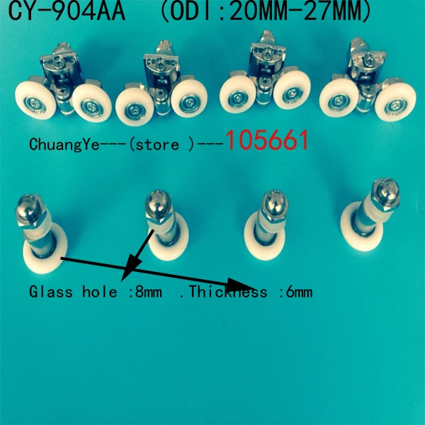 

Double twin shower door rollers wheels runners pulley pulleys