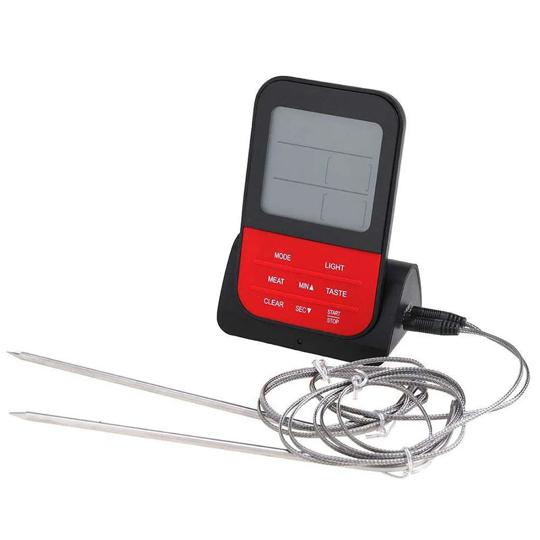 

Digital Thermometer Wireless Waterproof Thermometer With Timer Function-30 AsyPets Oven Grilling Food Cooking Meat FOR BBQ