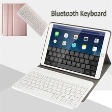 Для iPad клавиатуры Портативный Умный Флип Bluetooth клавиатура Стенд чехол для iPad 9,7()/9,7()/Air2/Air1/Pro9.7