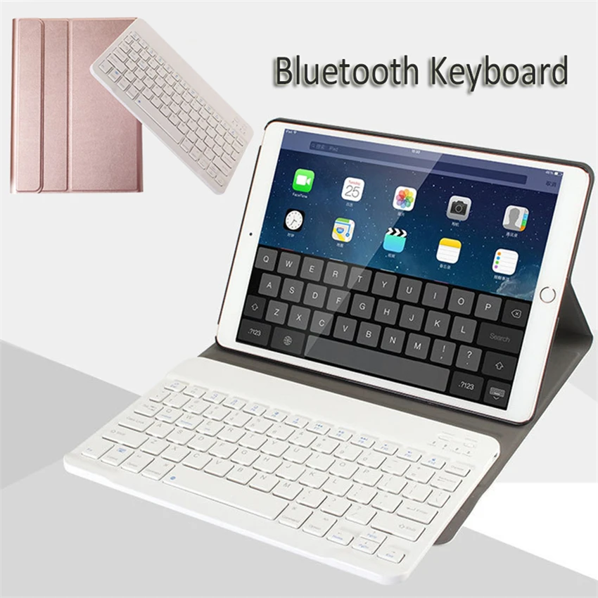 

For iPad Keyboard Portable Smart Flip Bluetooth Keyboard Stand Case Cover For iPad 9.7(2018)/9.7(2017)/Air2/Air1/Pro9.7