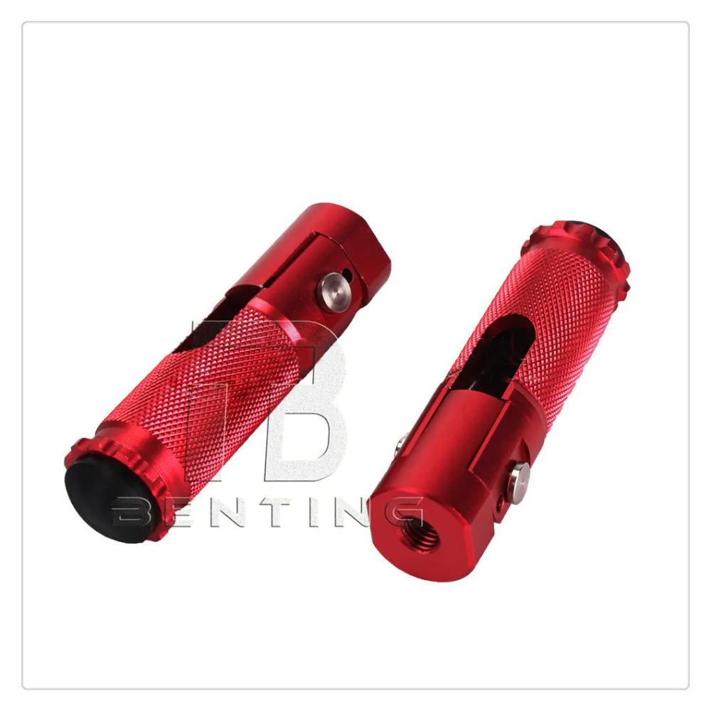 CNC Universal Motorcycle Bike Folding Footrests Footpegs Foot Rests Pegs Rear Pedals Set Freeshipping CNC Universal Motorcycle Bike Folding Footrests Footpegs Foot Rests Pegs Rear Pedals Set Freeshipping