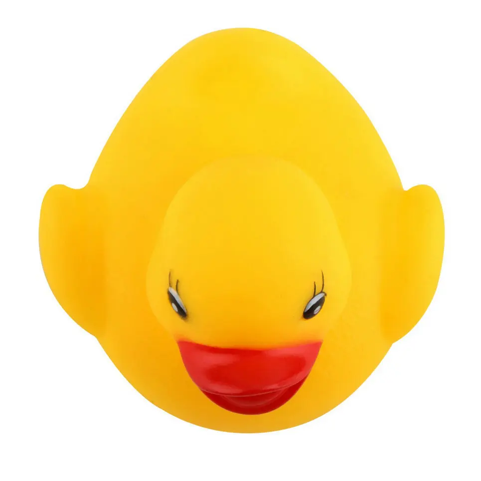 Hot!Funny baby bath toys Soft Rubber Squeaky Ducky Animal Toy Safety Baby Bath Tub Toy Hot Selling