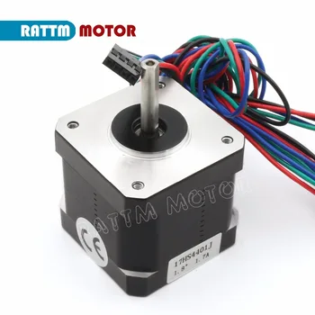 

1Pc 17HS4401J Stepper Motor Nema17 1.7A/ 40mm /78oz-in for CNC 3D printer With Connector