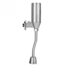 Латунный сливной клапан датчик для ванной сливной клапан туалетный настенный Интеллектуальный автоматический датчик бесконтактный писсуарный кран