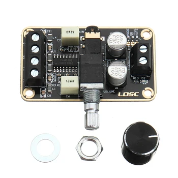 

5Wx2 Stereo Dual Channel Digital Amplifier Board PAM8406 Audio Amplifier Module 5V Class D Amplifier