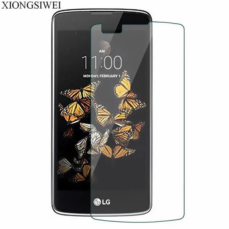 Для LG K8 Защита экрана для стекло закаленное K350N защита ультратонкая пленка