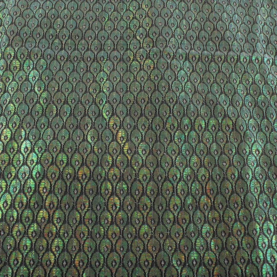 Переливающийся нейлоновый сетчатый материал Многоцветный Павлин перо стиль Летняя одежда свадебное платье