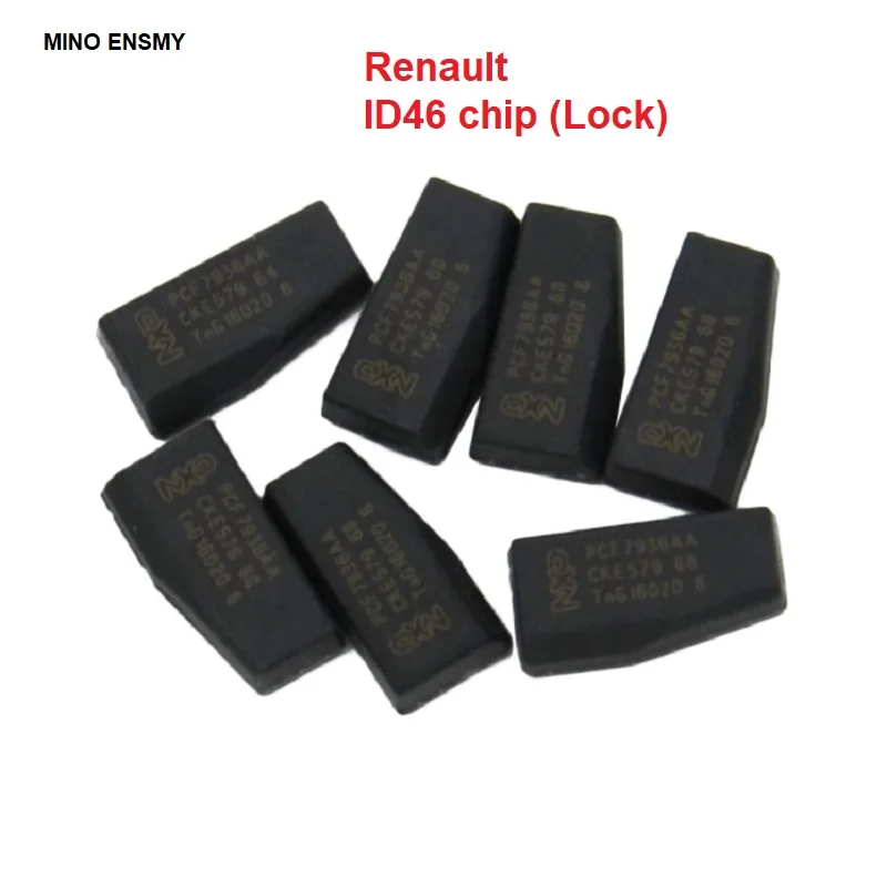 Высокое качество транспондер чип для Renault ID46(замок) чип углерода, ключи от машины чип 10 шт./лот