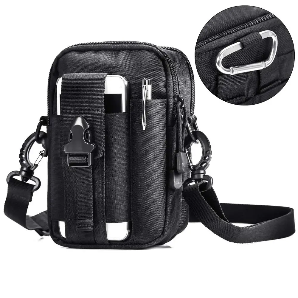 

Multifunctional Camping Waist Pack Climbing Emergency Molle Survival Kits Outdoor Tactical Bag Wallet Pouch Outdoor Sport Pack