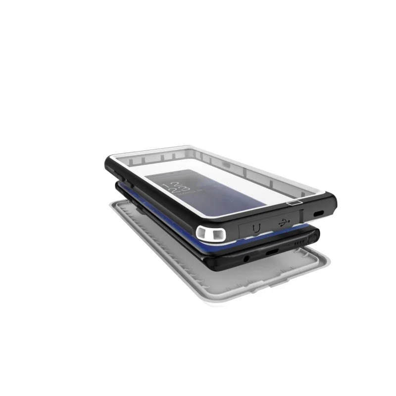 <b><p>Galaxy Note Warproof Case Slim Fingnt Ideification</p></b><b><p>ギャラクシーノート8防水ケーススリム指紋識別IP68の耐震性Snowproofカバーサムスンバッグ</p></b><br /><br /><p align='center'>