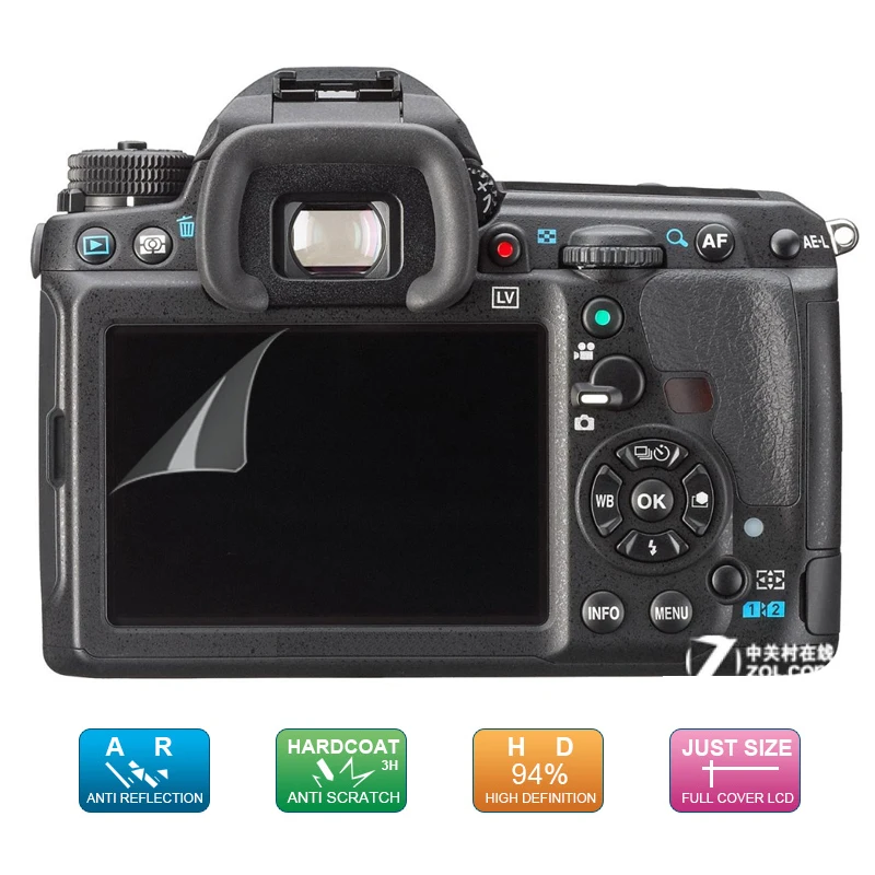 (6 Pz, 3 Pack) Guard Lcd Film Screen Display Protector Per Ricoh Pentax Kp K-K-S2 K70 Ks2 Fotocamera Digitale